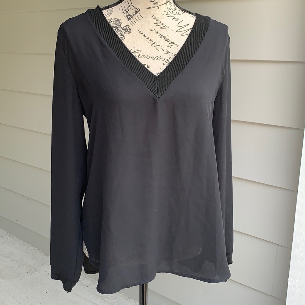Halogen  tops long sleeve shirt
